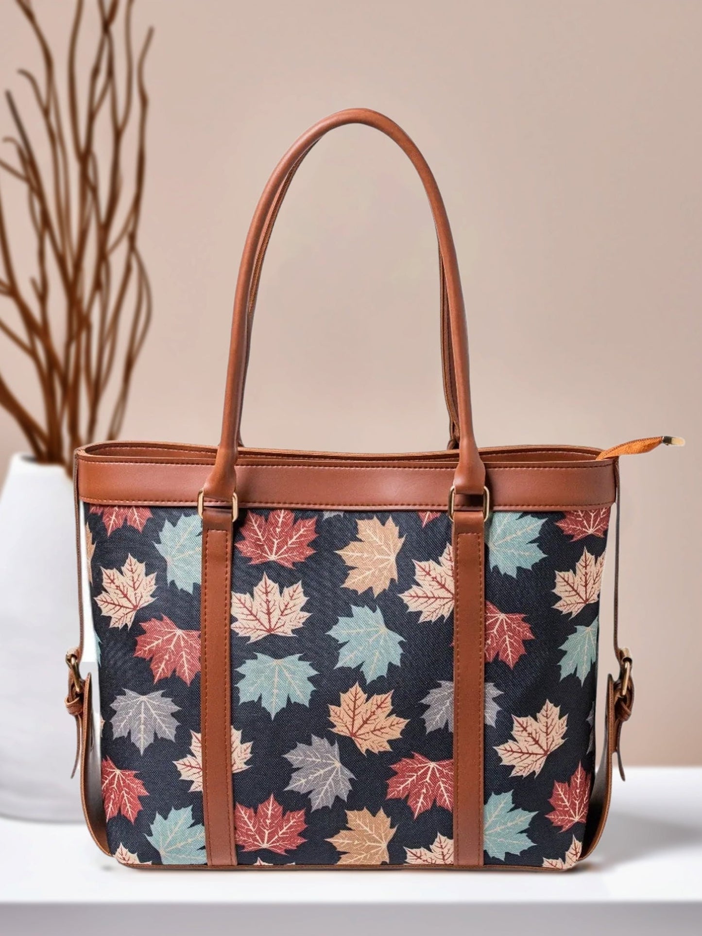 Bianca Original Canvas Bag-Leaf