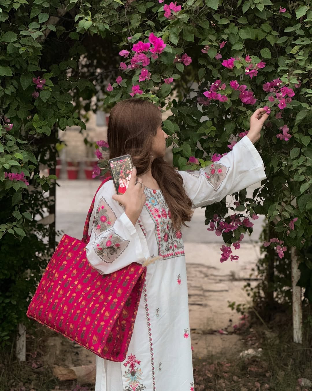 Bianca Original Canvas Bag-Pink