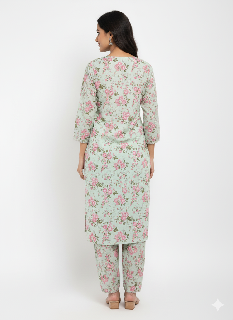 BIANCA-LAWN KURTA TROUSER-204