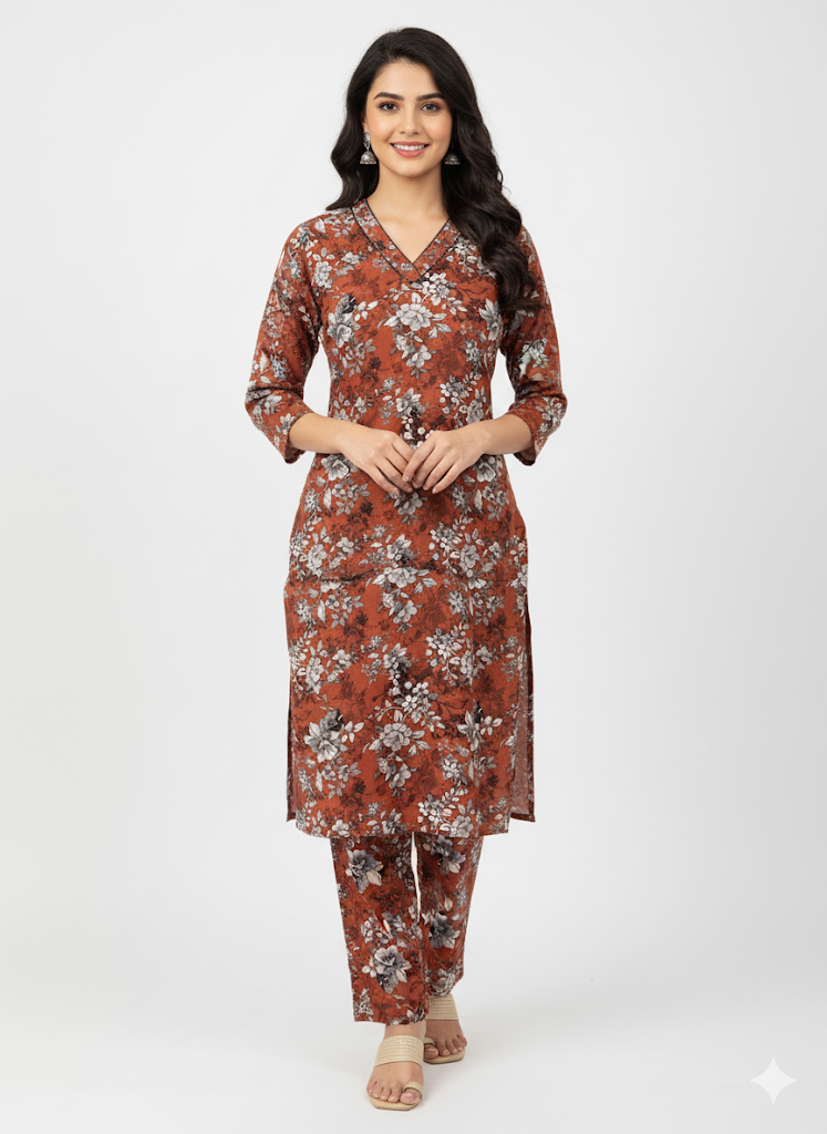 BIANCA-LAWN KURTA TROUSER-210