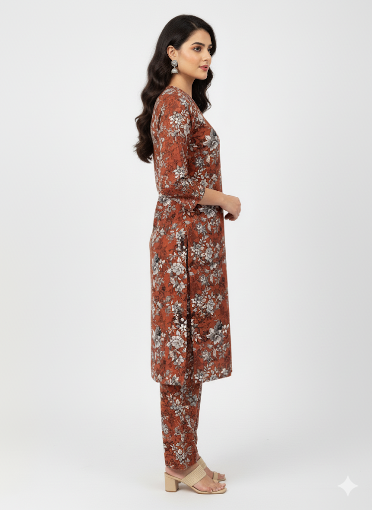 BIANCA-LAWN KURTA TROUSER-210