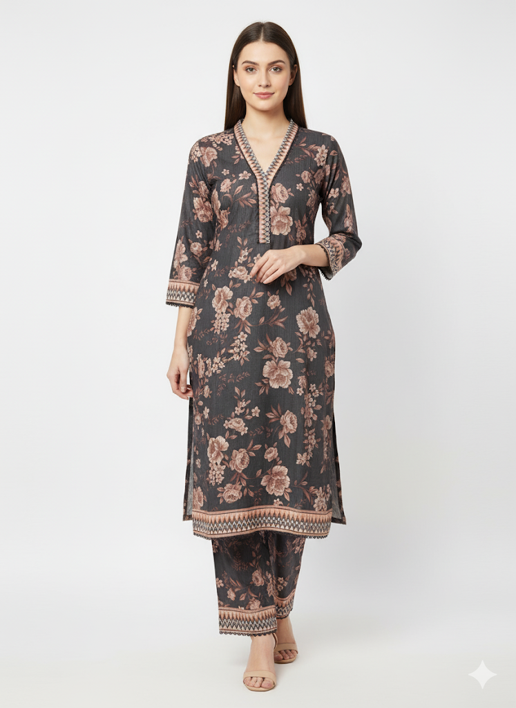 BIANCA-LAWN KURTA TROUSER-207