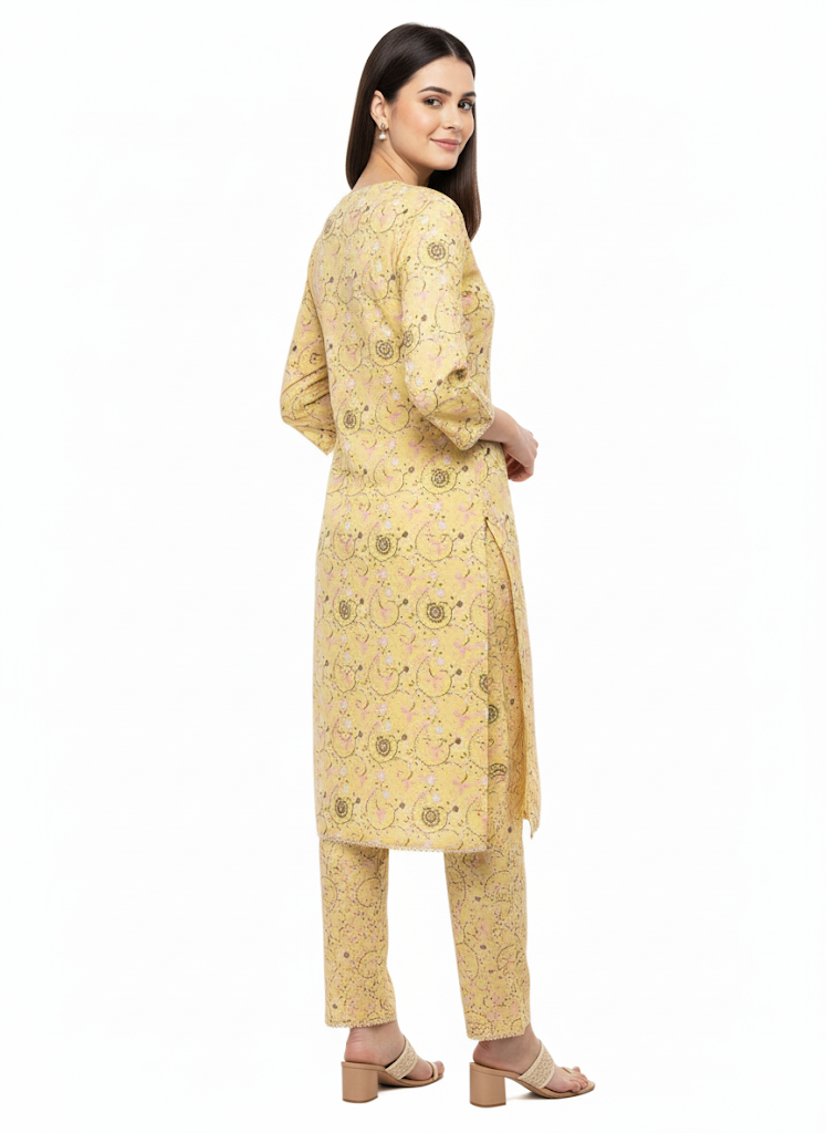 BIANCA-LAWN KURTA TROUSER-203