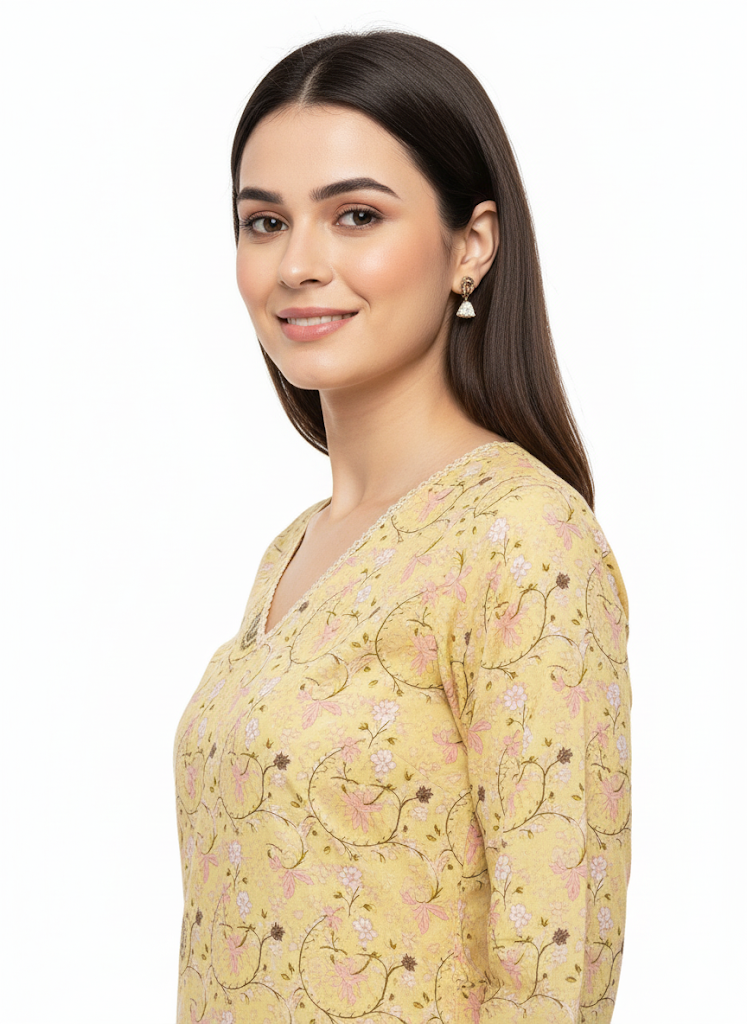 BIANCA-LAWN KURTA TROUSER-203