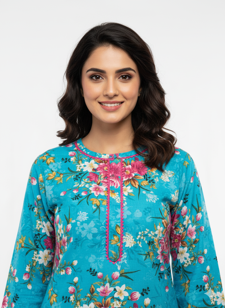 BIANCA-LAWN KURTA TROUSER-201