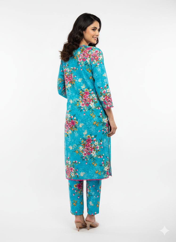 BIANCA-LAWN KURTA TROUSER-201