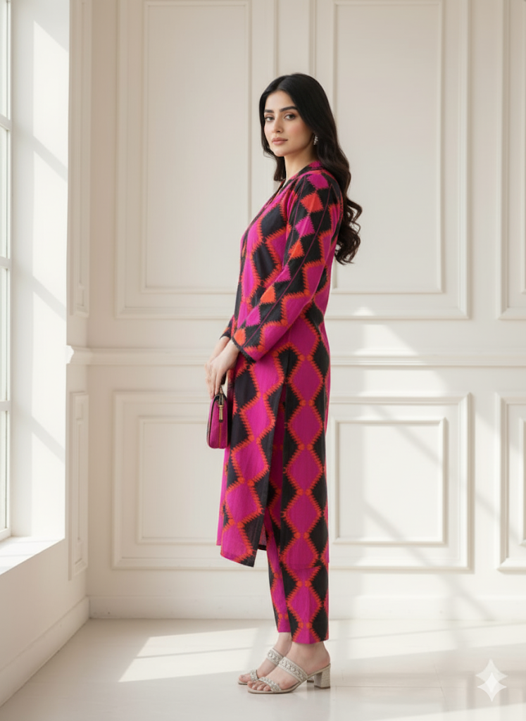 BIANCA-LAWN KURTA TROUSER-205
