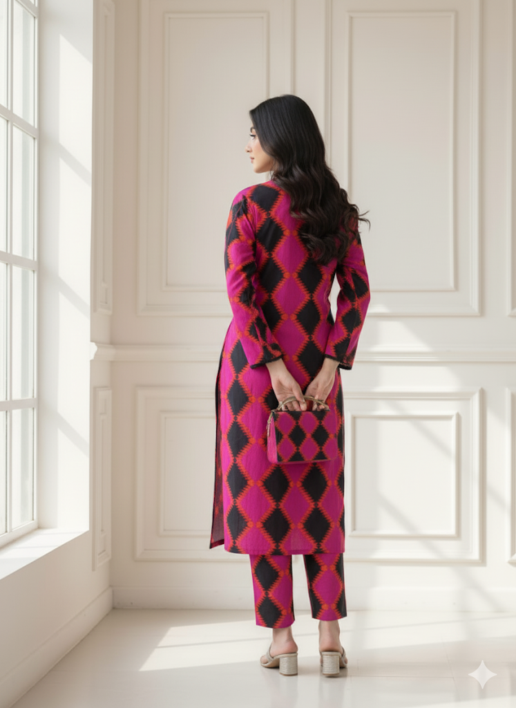 BIANCA-LAWN KURTA TROUSER-205