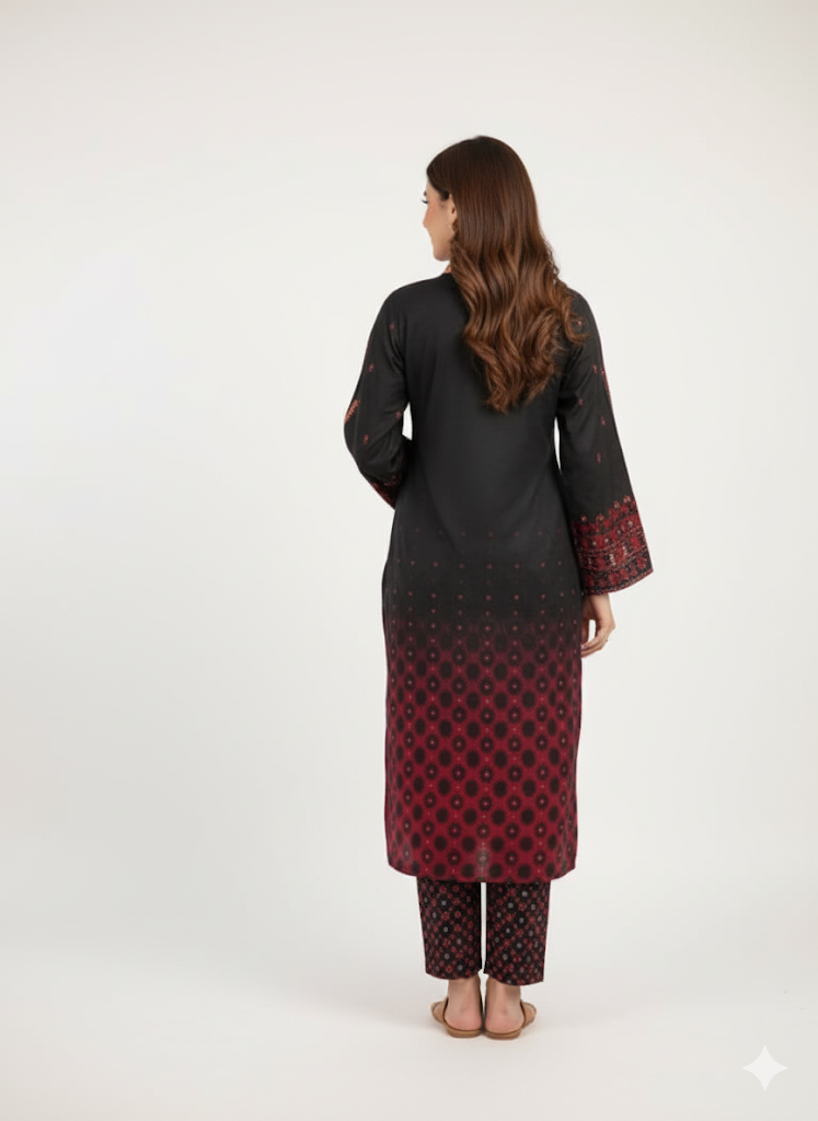 BIANCA-LAWN KURTA TROUSER-214