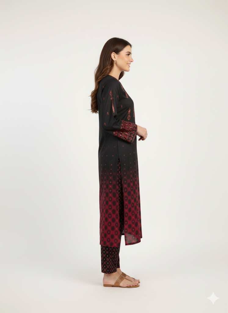 BIANCA-LAWN KURTA TROUSER-214