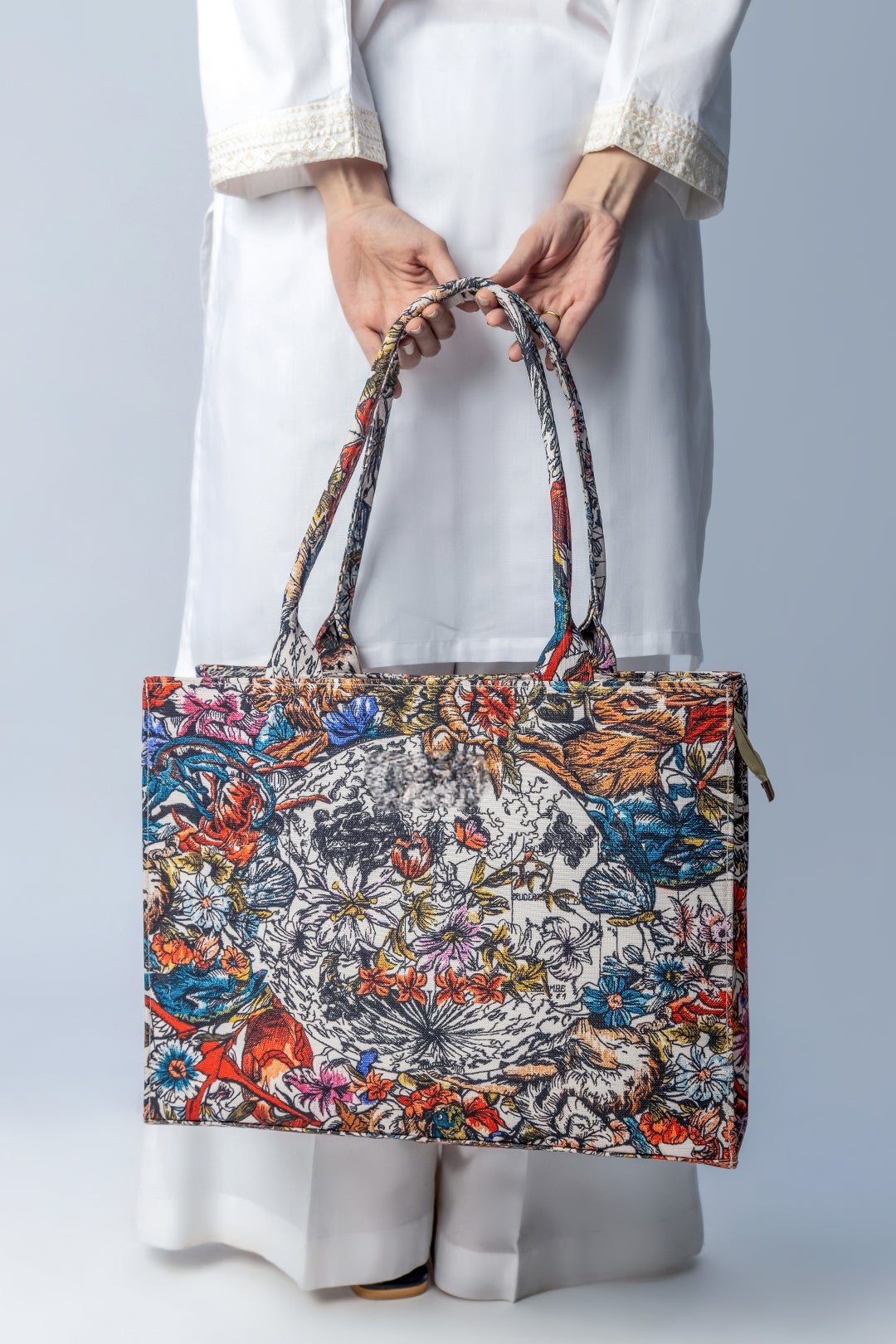 Bianca Original Canvas Bag-MOONFLORAL