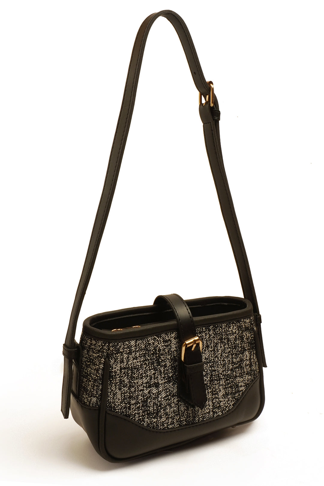 Bianca-Leather & Jute Cross body-HARPER