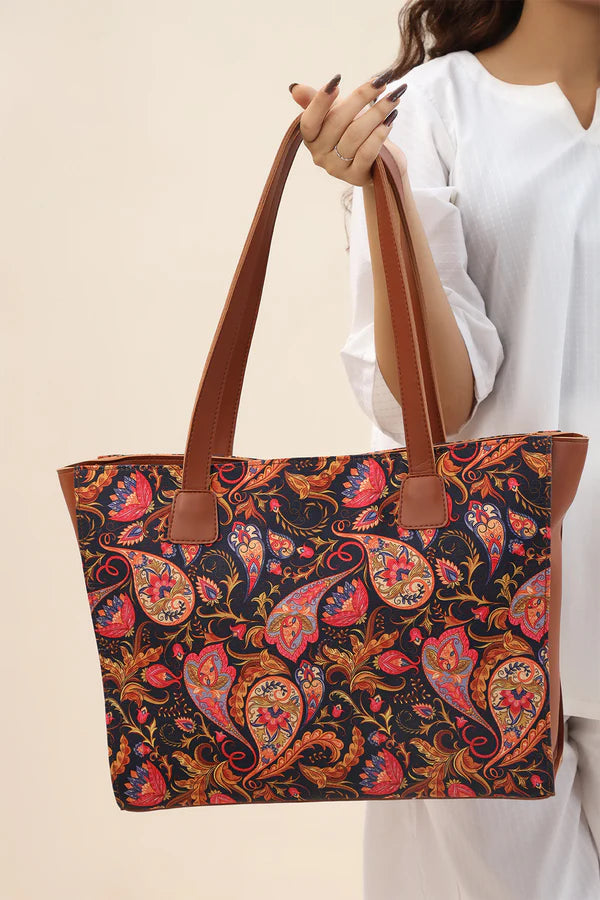 Bianca Original Canvas Bag-Brown-017