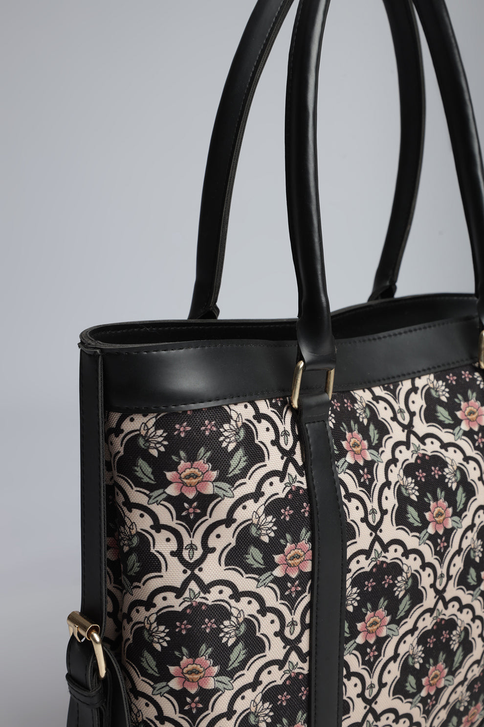 Bianca Original Leather Canvas Bag-030