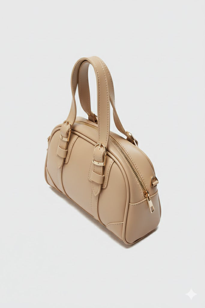 Bianca-Leather Cross body-MIST