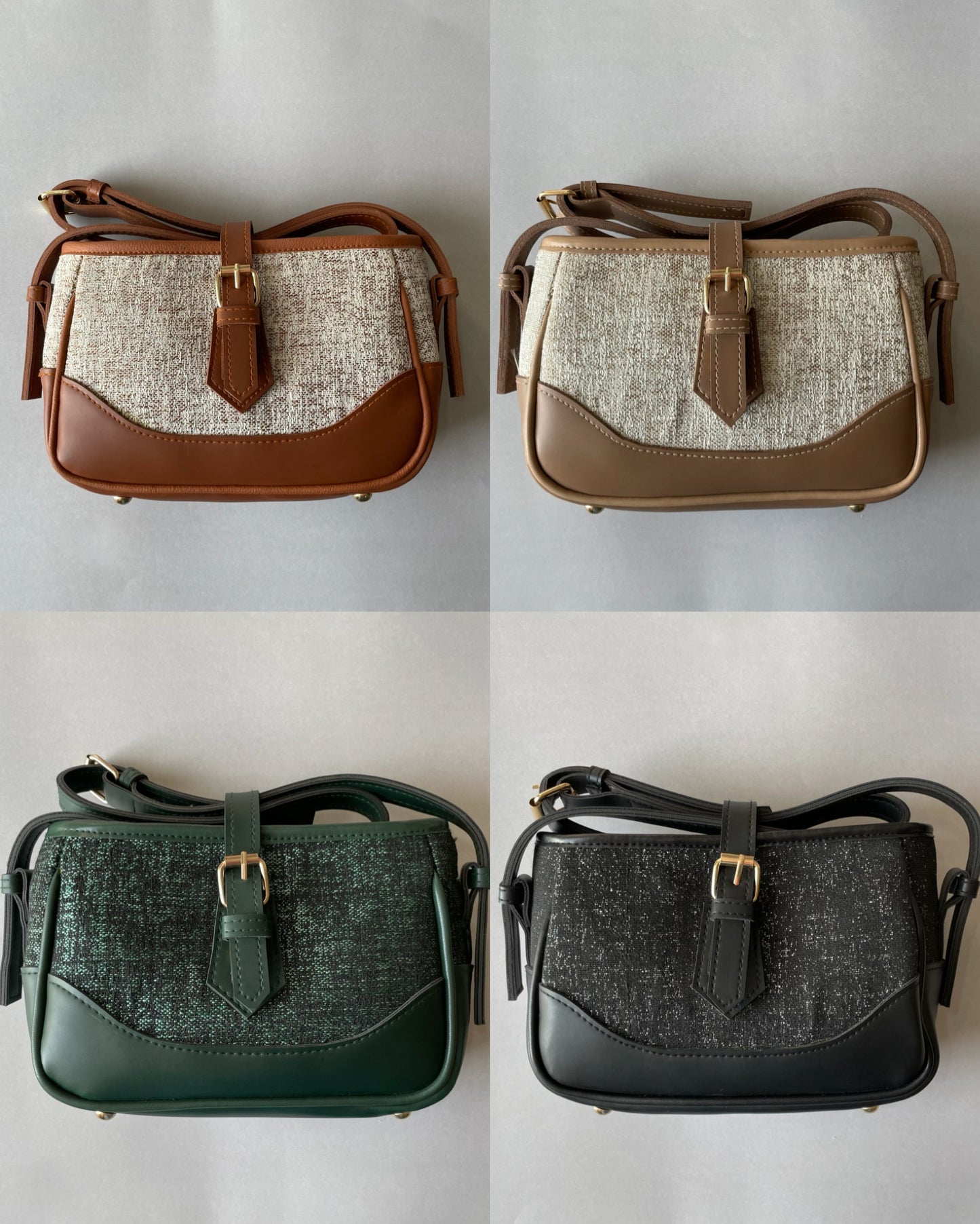 Bianca-Leather & Jute Cross body-HARPER