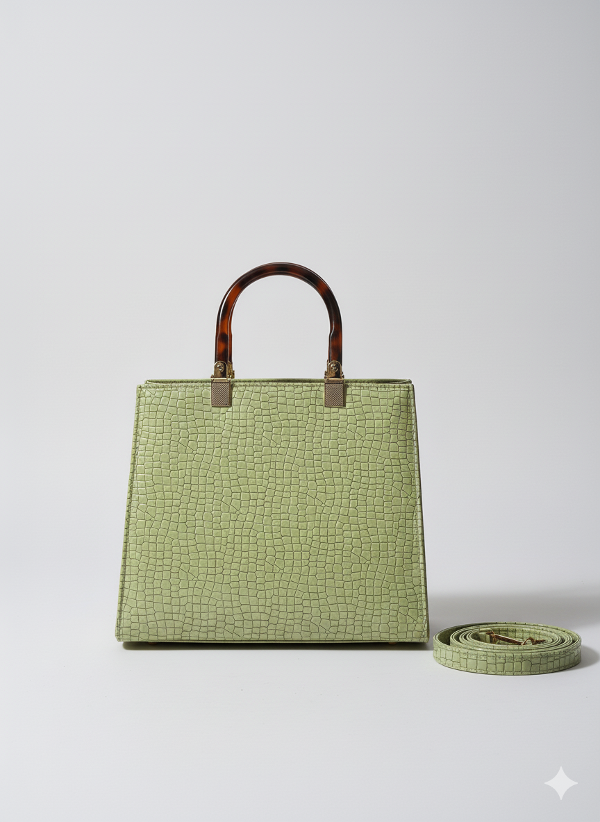 Bianca-Cross Body Acrylic Handle