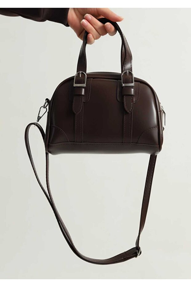 Bianca-Leather Cross body-MIST