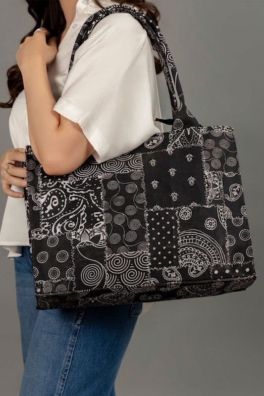 Bianca Original Canvas Bag-BLACKPATTERN