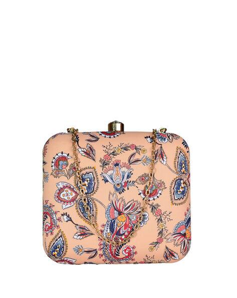 BIANCA-Floral Printed Clutch Bag