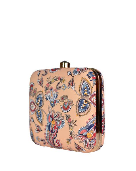 BIANCA-Floral Printed Clutch Bag