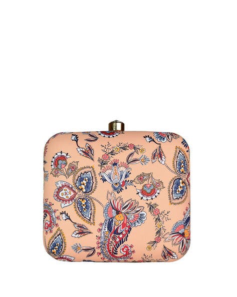 BIANCA-Floral Printed Clutch Bag