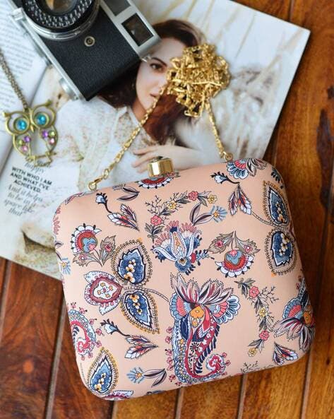 BIANCA-Floral Printed Clutch Bag