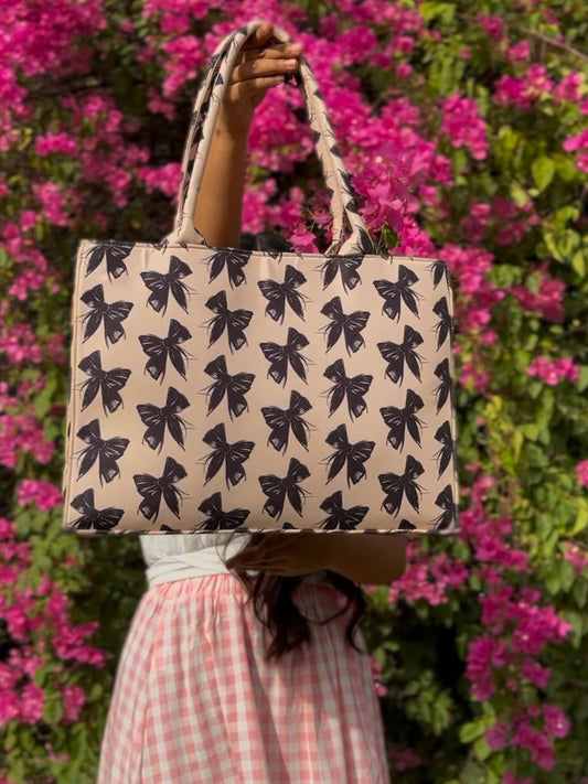 Bianca Original Canvas Bag-Bow