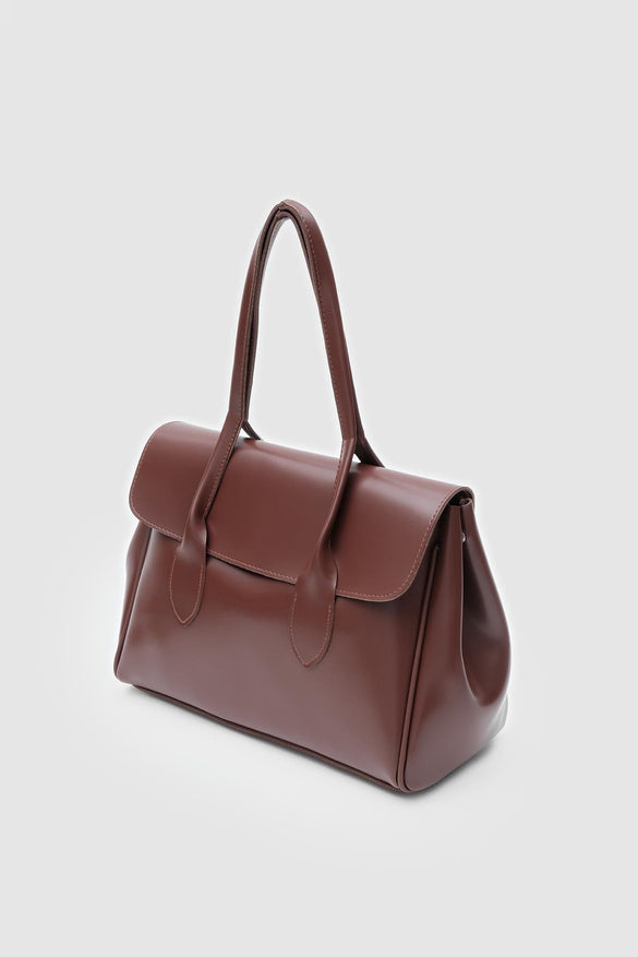 Bianca-Leather Tote Bag LOON