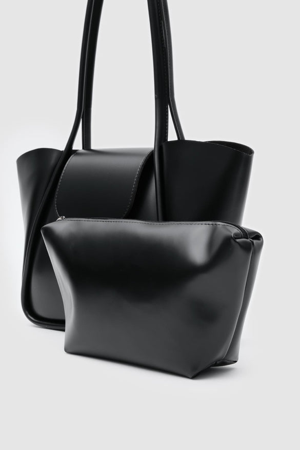 Bianca-Leather Tote Bag-Kelve