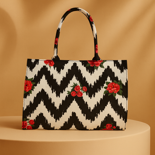 Bianca Original Canvas Bag-Flower Bloom