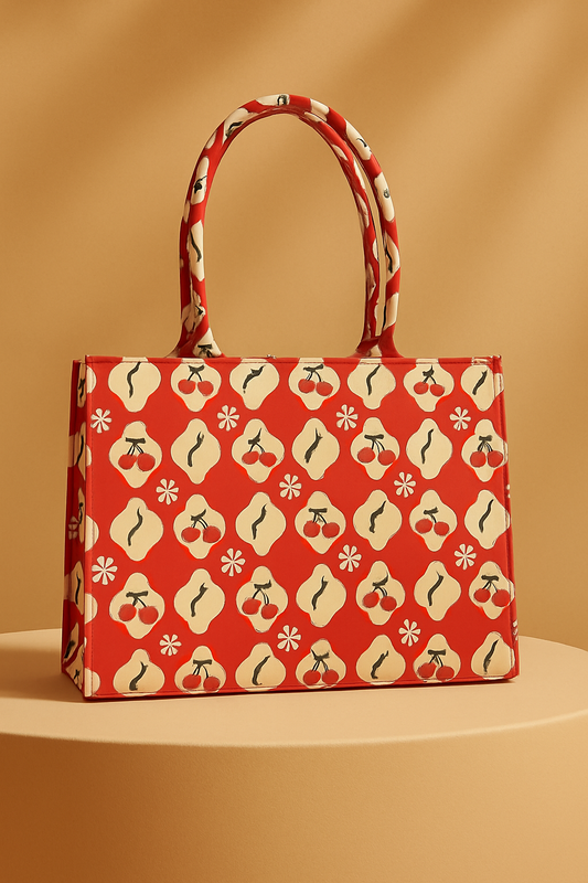 Bianca Original Canvas Bag-Camellias