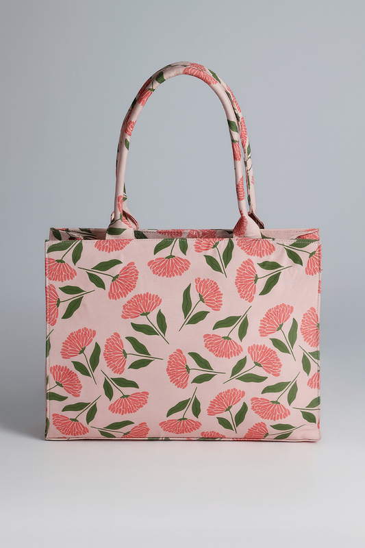 Bianca Original Canvas Bag-Camellias
