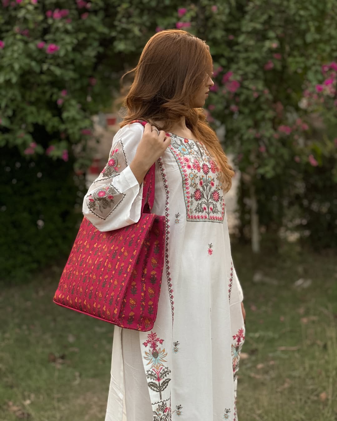 Bianca Original Canvas Bag-Pink