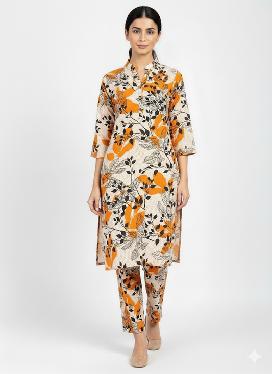 BIANCA-LAWN KURTA TROUSER-208