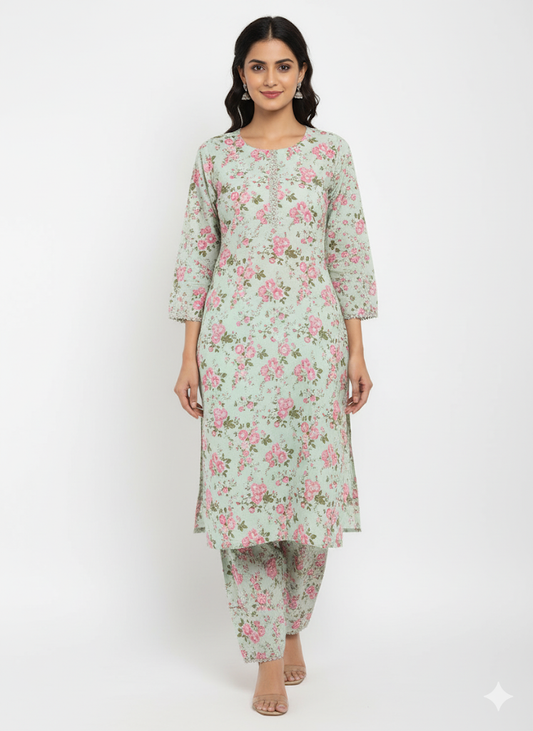 BIANCA-LAWN KURTA TROUSER-204