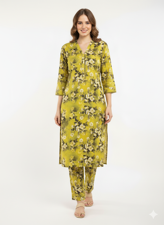 BIANCA-LAWN KURTA TROUSER-206