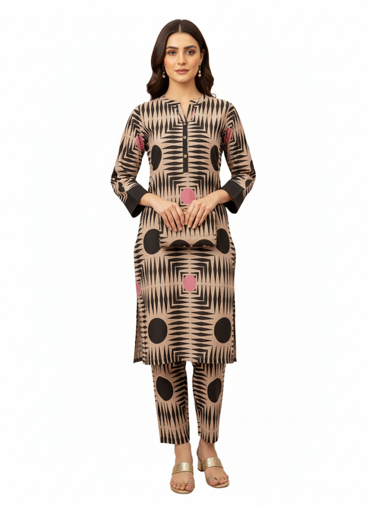 BIANCA-LAWN KURTA TROUSER-216