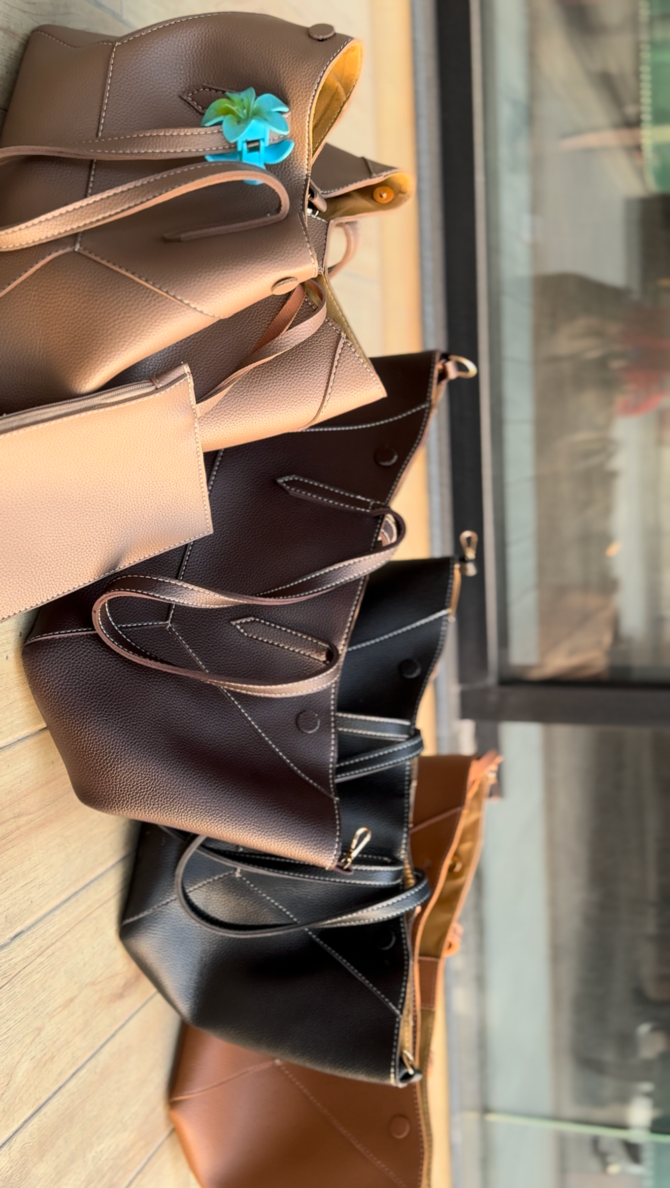 Bianca-Mild Leather Tote Bag TESSA