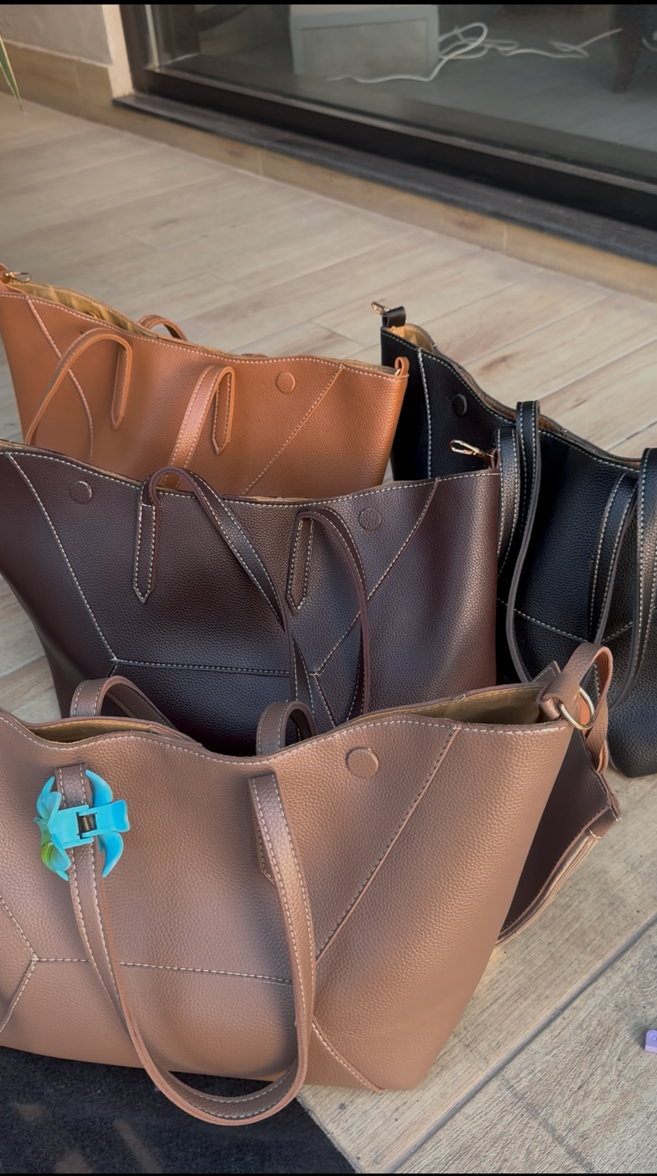 Bianca-Mild Leather Tote Bag TESSA