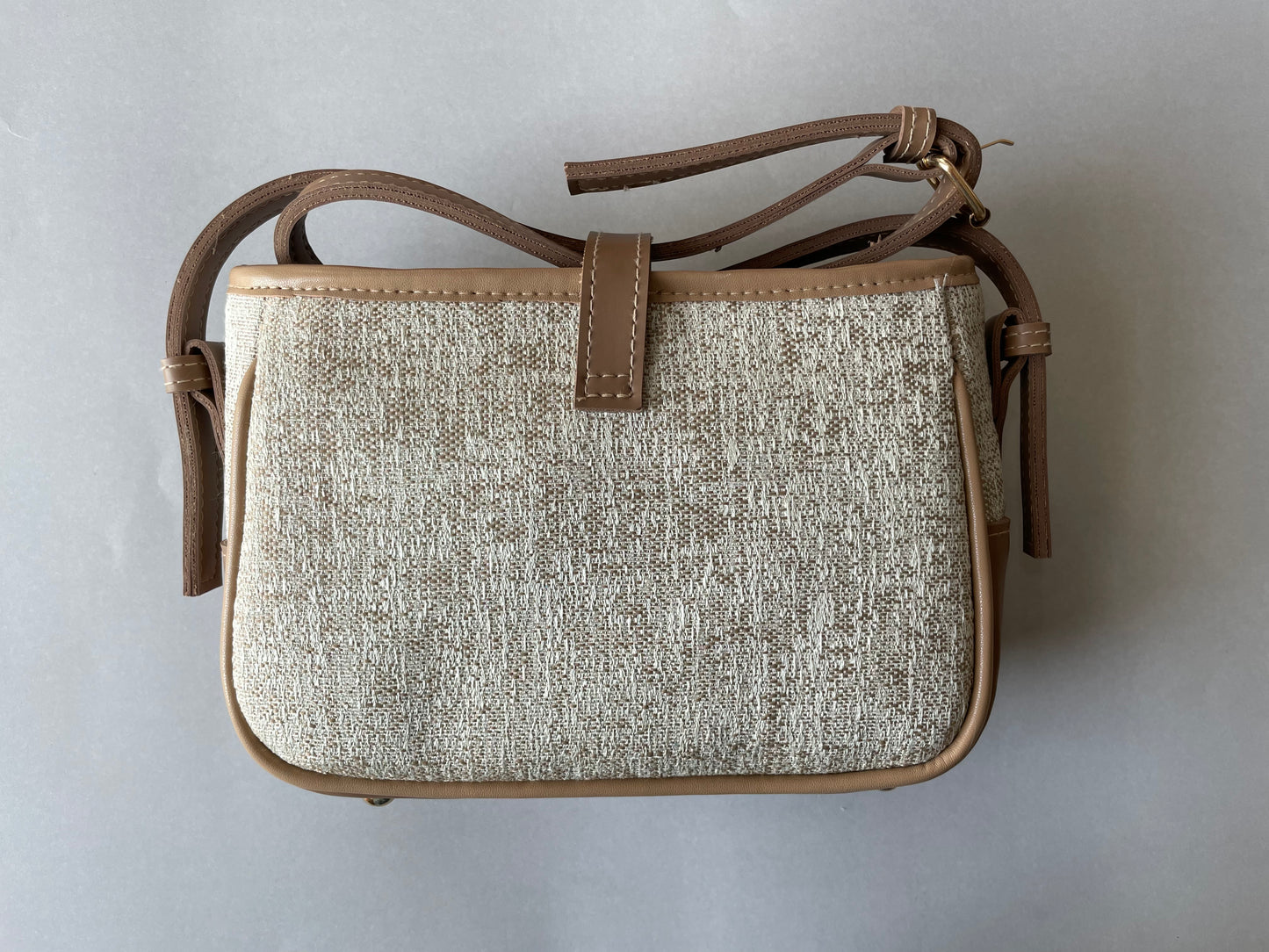 Bianca-Leather & Jute Cross body-HARPER