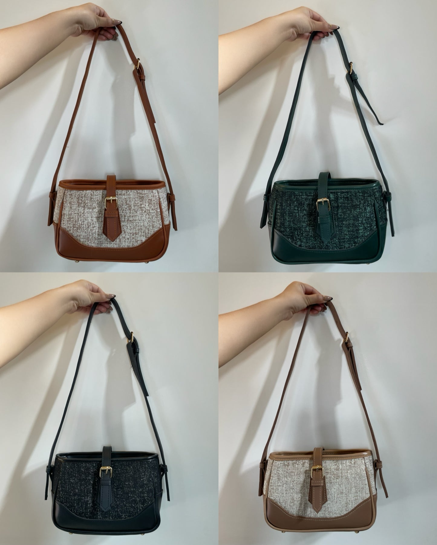 Bianca-Leather & Jute Cross body-HARPER
