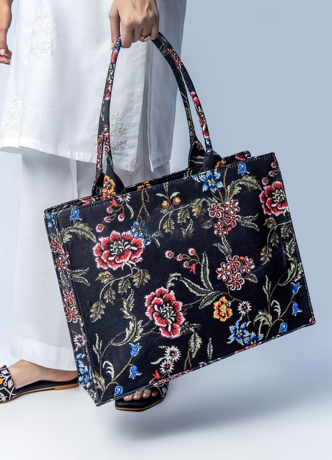 Bianca Original Canvas Bag-Black