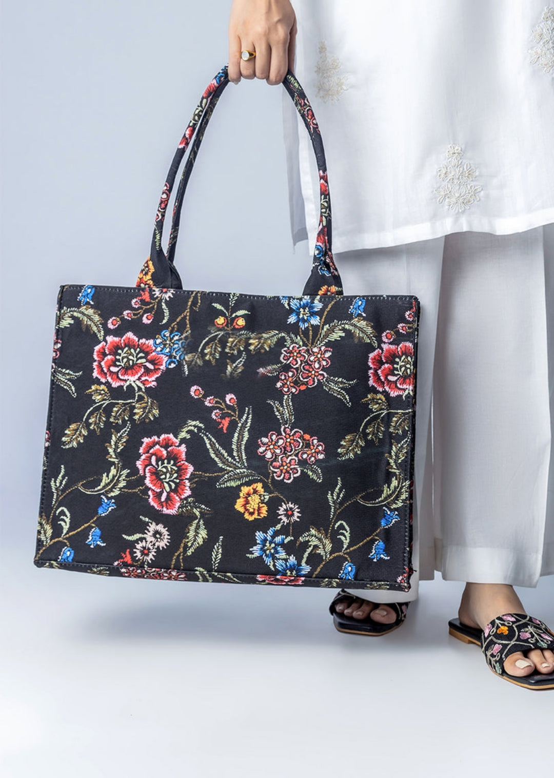 Bianca Original Canvas Bag-Black