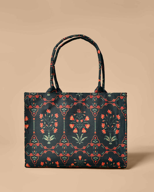 Bianca Original Canvas Bag-Taj Guldasta Black