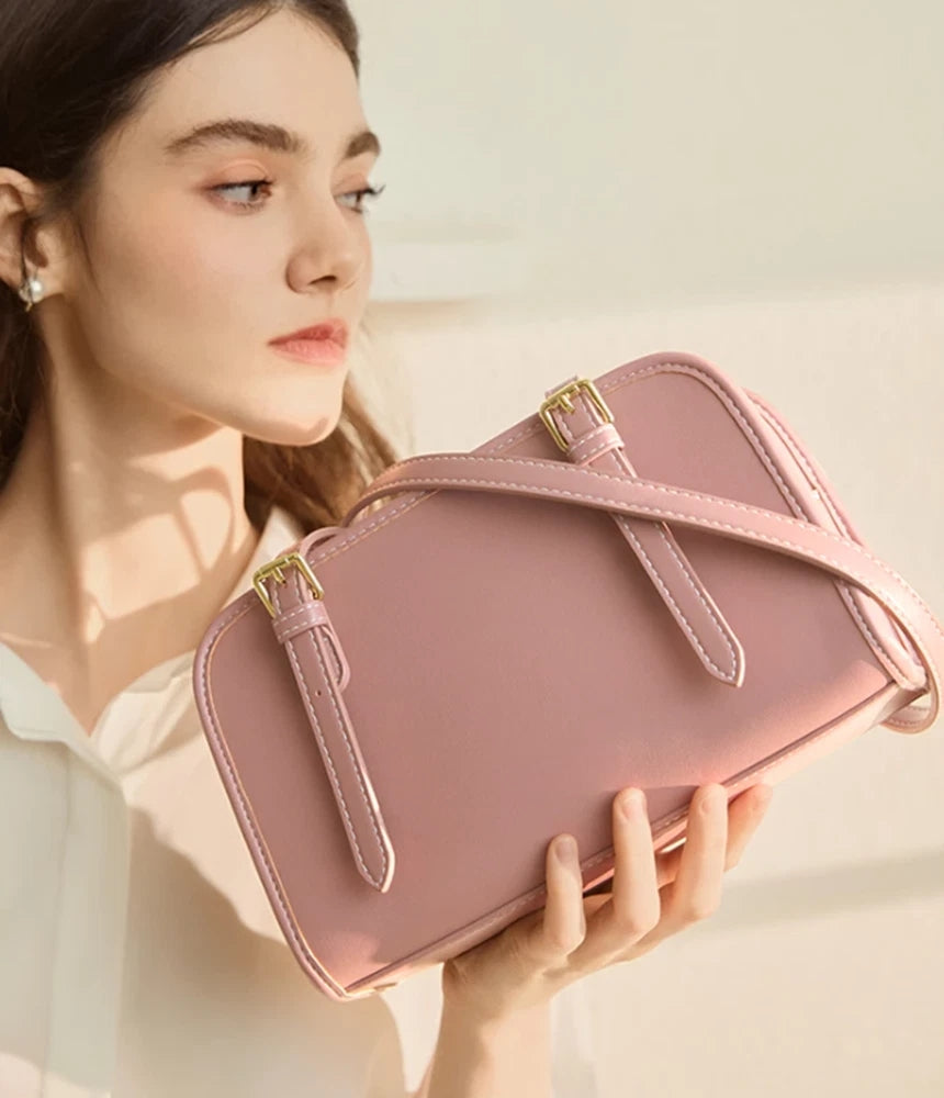 Bianca-Leather Shoulder Bag RETRO