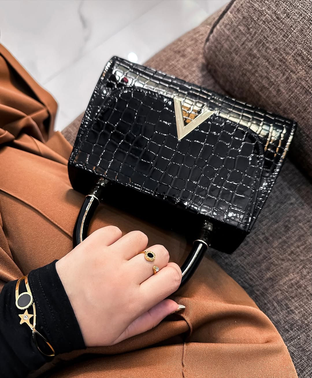 Bianca-Cross Body Bag CROC