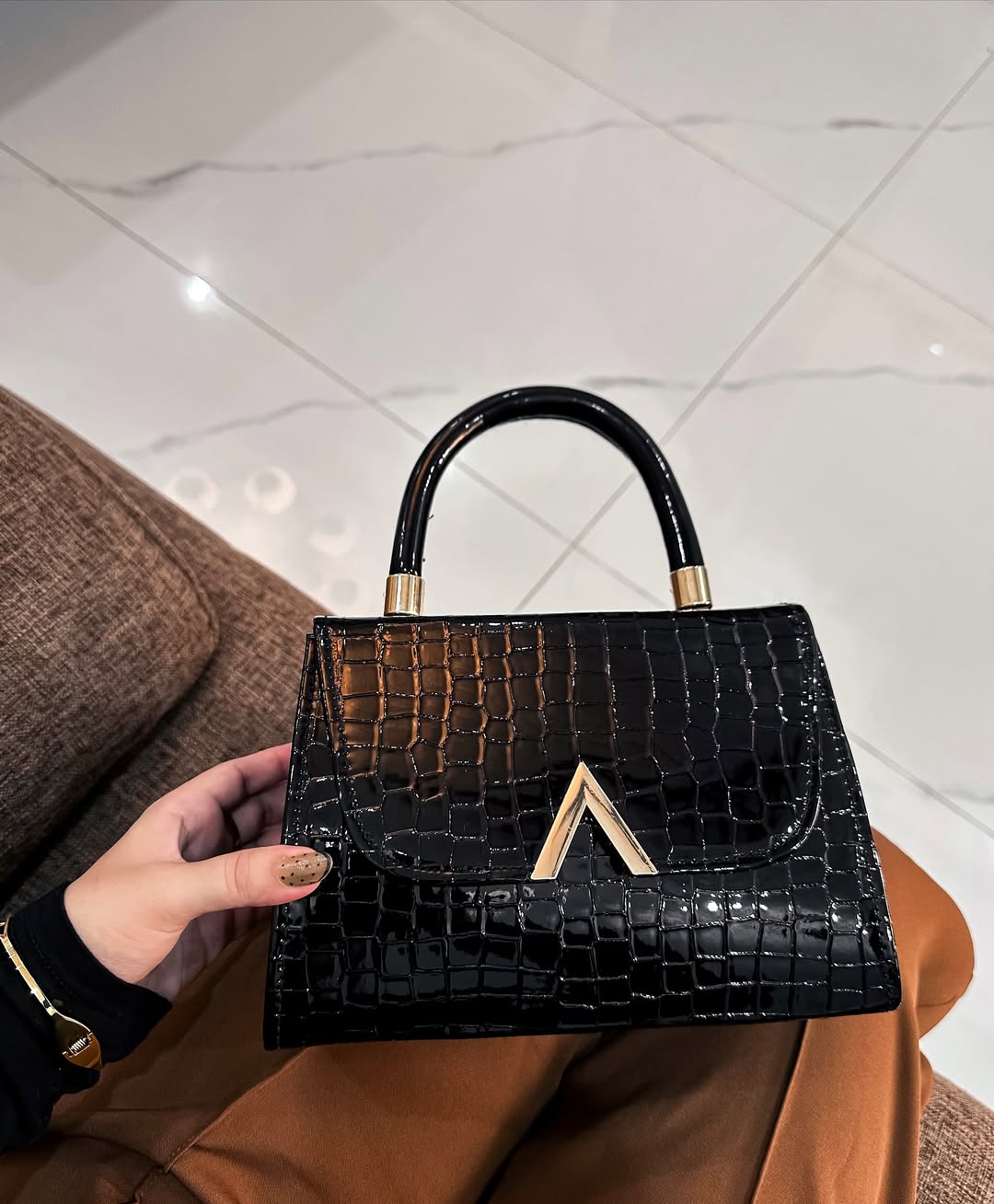 Bianca-Cross Body Bag CROC