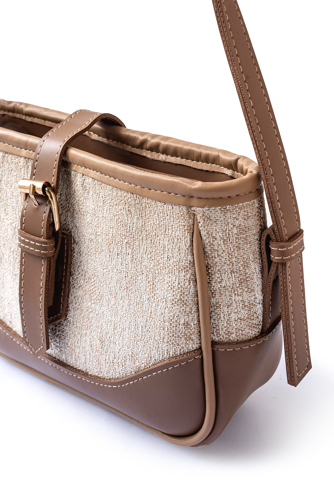 Bianca-Leather & Jute Cross body-HARPER