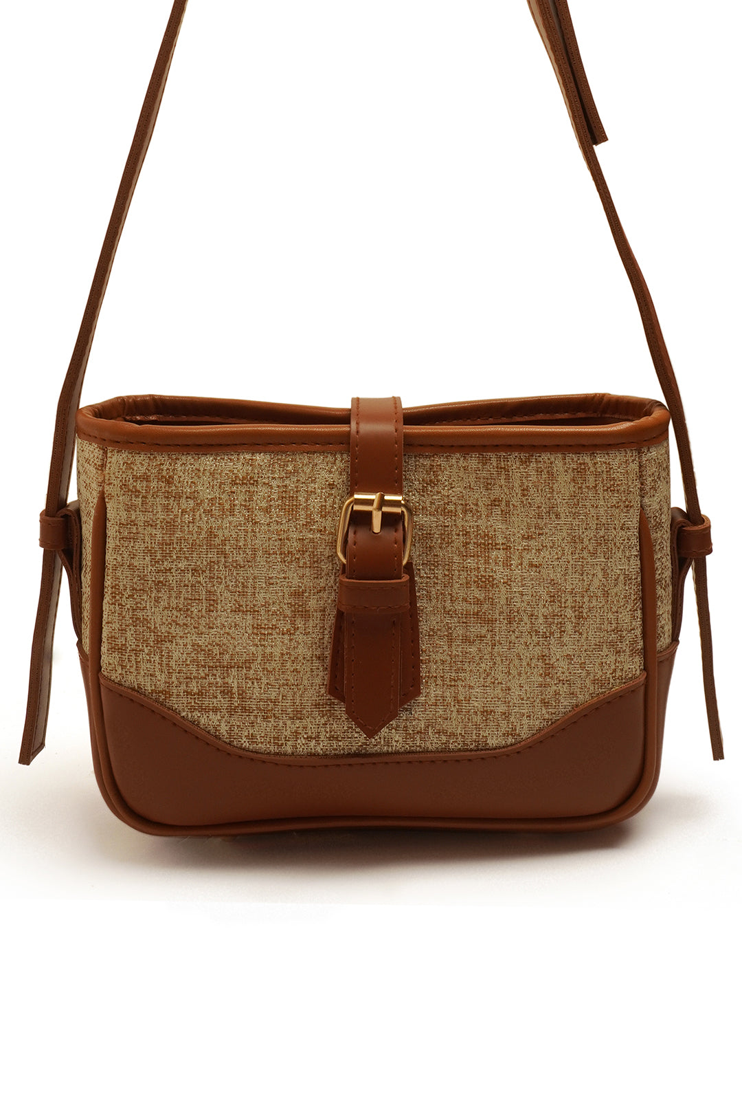 Bianca-Leather & Jute Cross body-HARPER